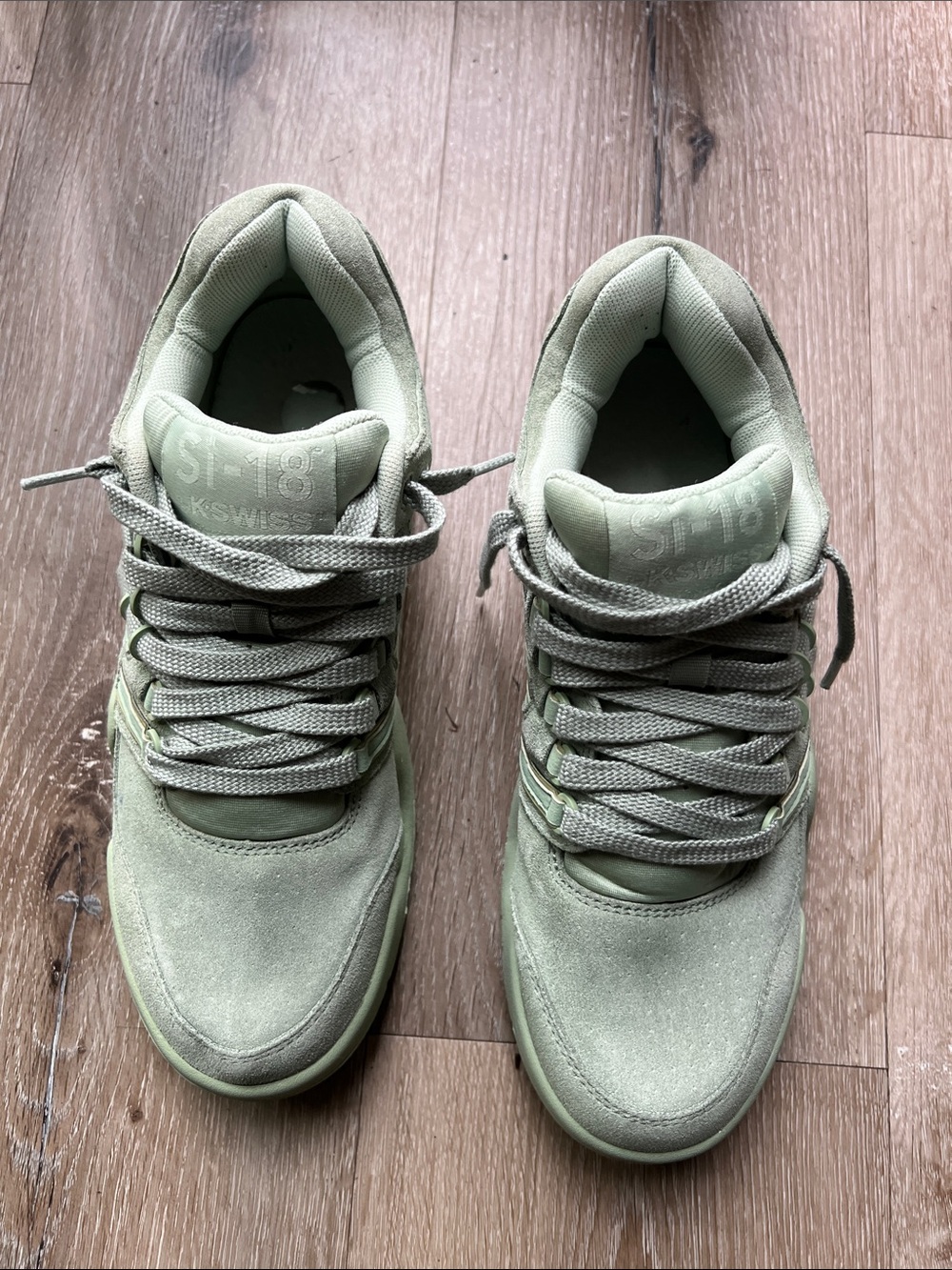 K-Swiss SF-18 Men's Sneakers in Sage Green